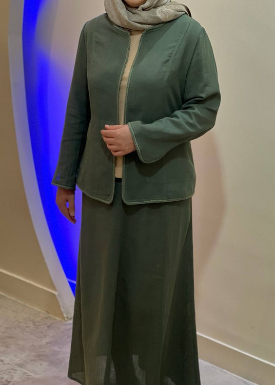 کت دامن زنانه نخی